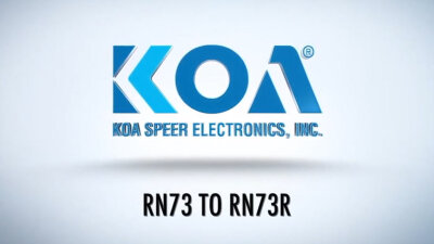 Comparing KOA’s Thin Film Resistors RN73 and RN73R